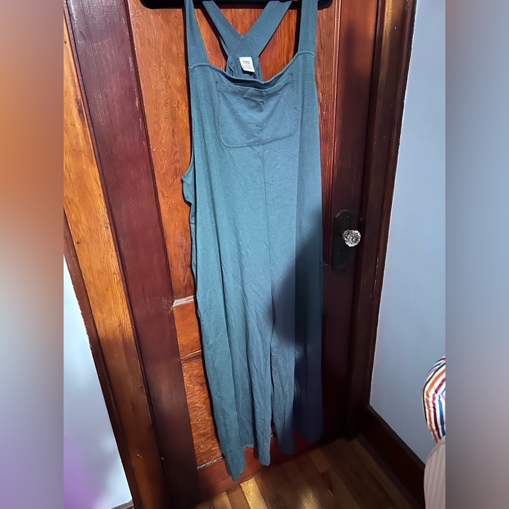 Smash + Tess Forest Green Romperalls